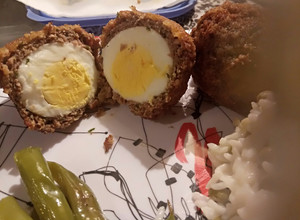 Una foto de Huevos a la escocesa, como los hago yo