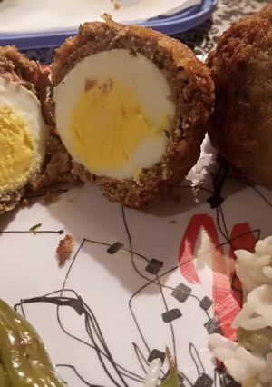 Una foto de Huevos a la escocesa, como los hago yo
