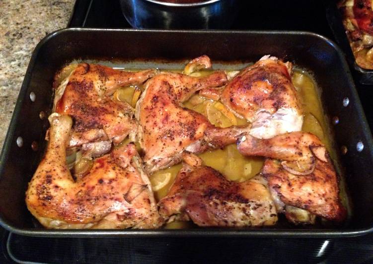 Steps to Make Quick Roasted Chicken