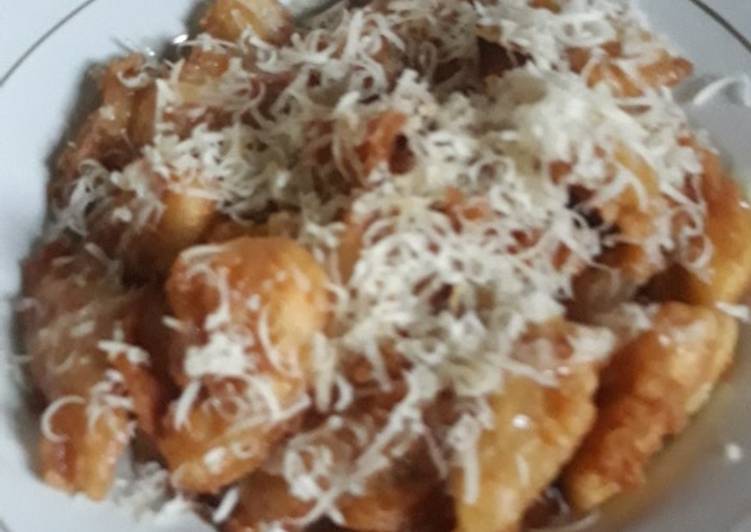 Cara Gampang Membuat Pisang keju yang Enak