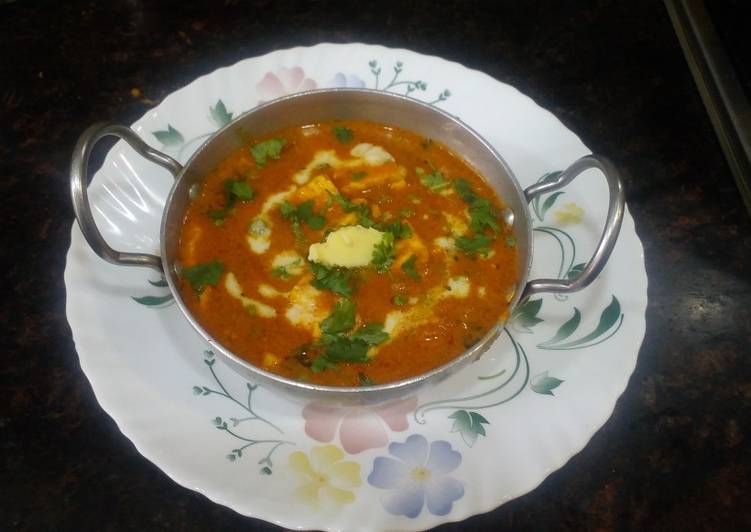 Recipe of Quick Muttor butter panner masala