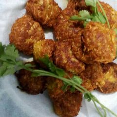 A picture of Cucumber pakode.