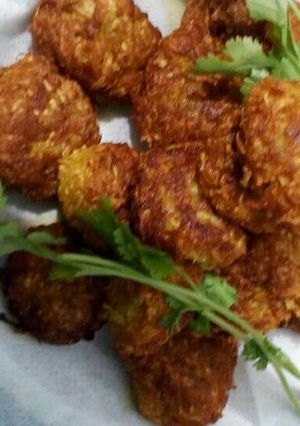 A picture of Cucumber pakode.