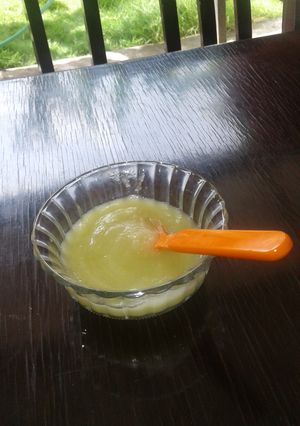 Foto resep MPASI kentang melon apel yumy