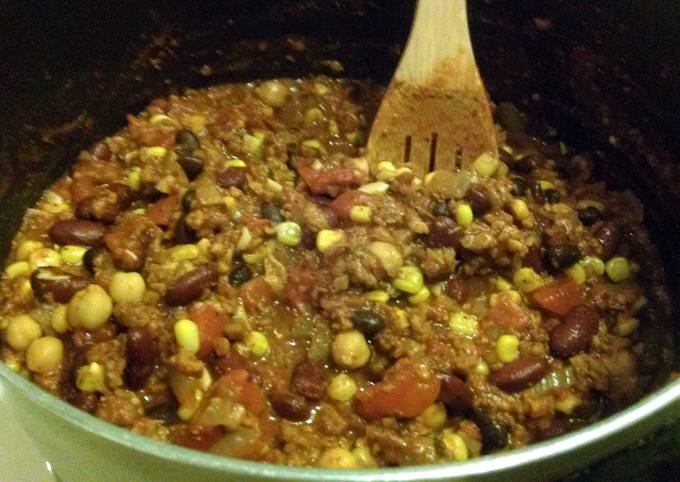 Recipe of Homemade Vegetarian Chili