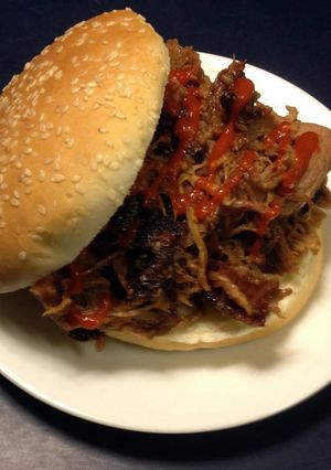 A picture of Curried Pulled Pork.