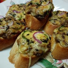 A picture of Mushroom on toast#festiveContest_Kisumu.