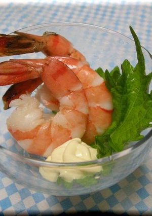 A picture of Savory Cooked Shrimp.