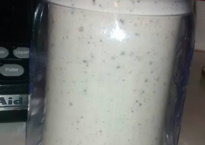 Recipe of Homemade M&amp;N&#39;s Chocolate chip peanut butter healthy smoothy