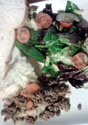 A picture of Corrie's Cottage Pie.