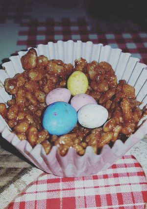 A picture of Chocolate rice krispies.
