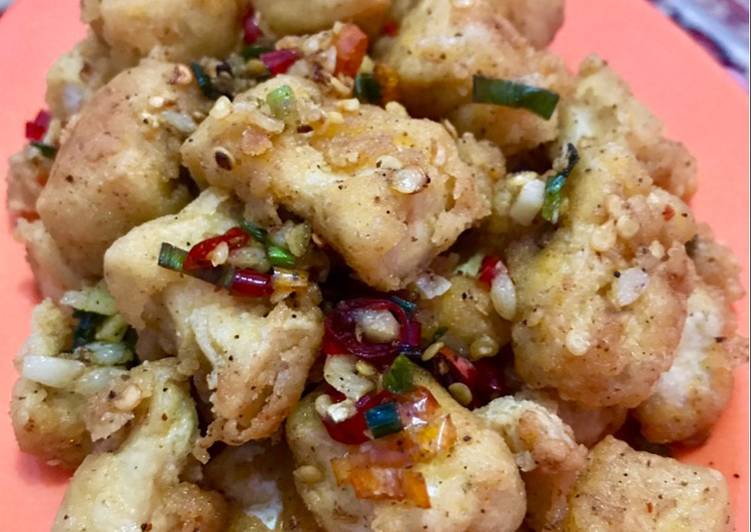 Resep Tahu Crispy Cabe Garam oleh Lindoy Cookpad