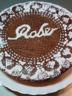 Una foto de Tarta de almendras Rober