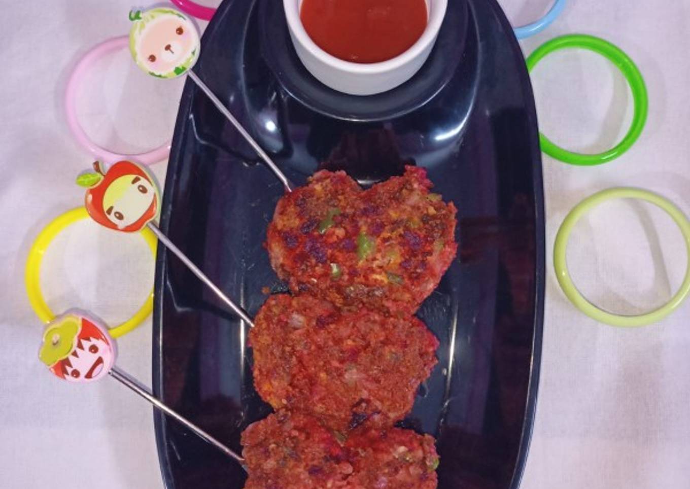 Beetroot kabab
