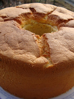 A picture of Healthy Soy Milk Banana Chiffon Cake.