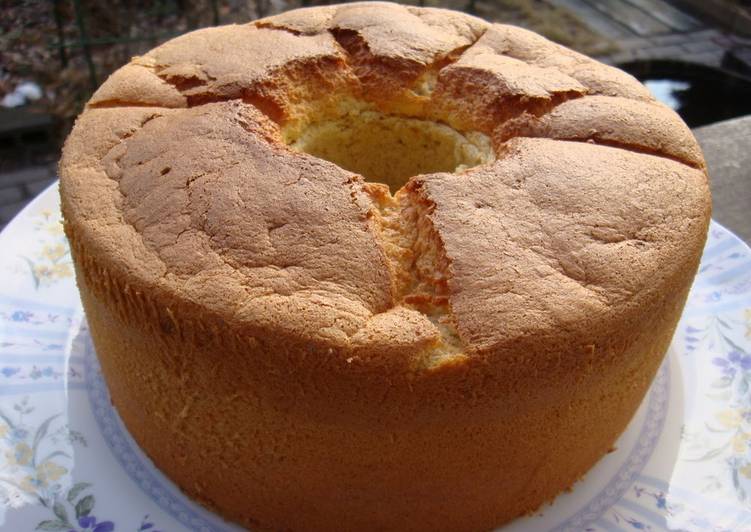 Recipe of Favorite Healthy Soy Milk Banana Chiffon Cake