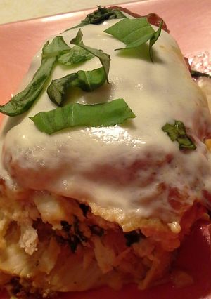 A picture of Mozzarella Chicken Rolls.