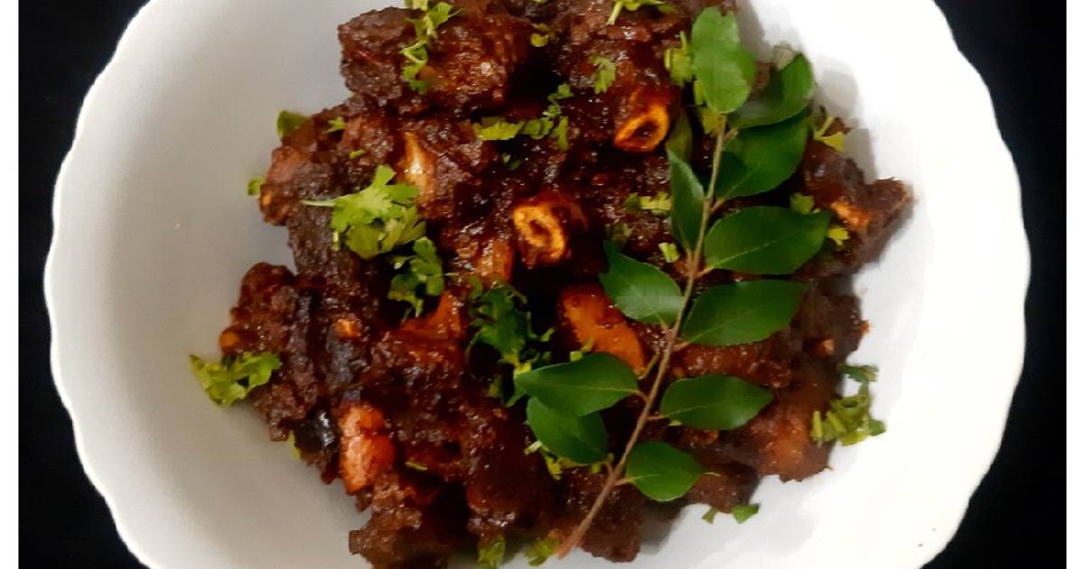 Mutton Pepper Masala (Chevon Pepper Masala) Recipe by Jibita Khanna ...