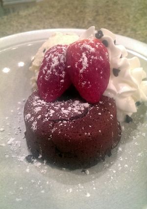 A picture of Molten Chocolate Lava Cake.