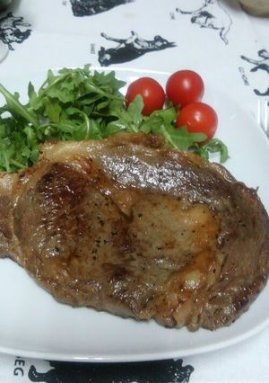 A picture of Japanese Premium Beef Steak.