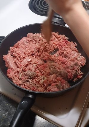 A picture of Simple Ground Cooking Meat.
