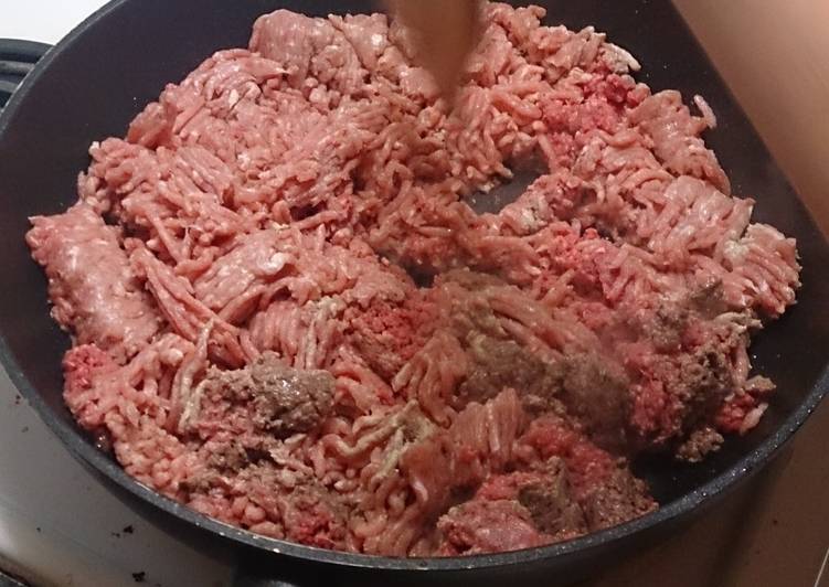 Recipe of Any-night-of-the-week Simple Ground Cooking Meat