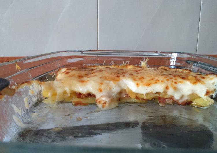 Simple Way to Prepare Any-night-of-the-week Patatas con bacon