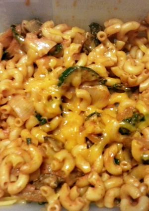 A picture of easy delicious pasta.