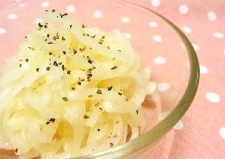 Easiest Way to Make Yummy Daikon Radish Namul