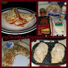 A picture of Chicken Pizzaoli Panini.