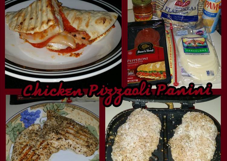 Step-by-Step Guide to Prepare Speedy Chicken Pizzaoli Panini