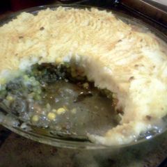 A picture of Shepherds pie straight from Maine!.
