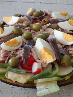 Una foto de Salade niçoise