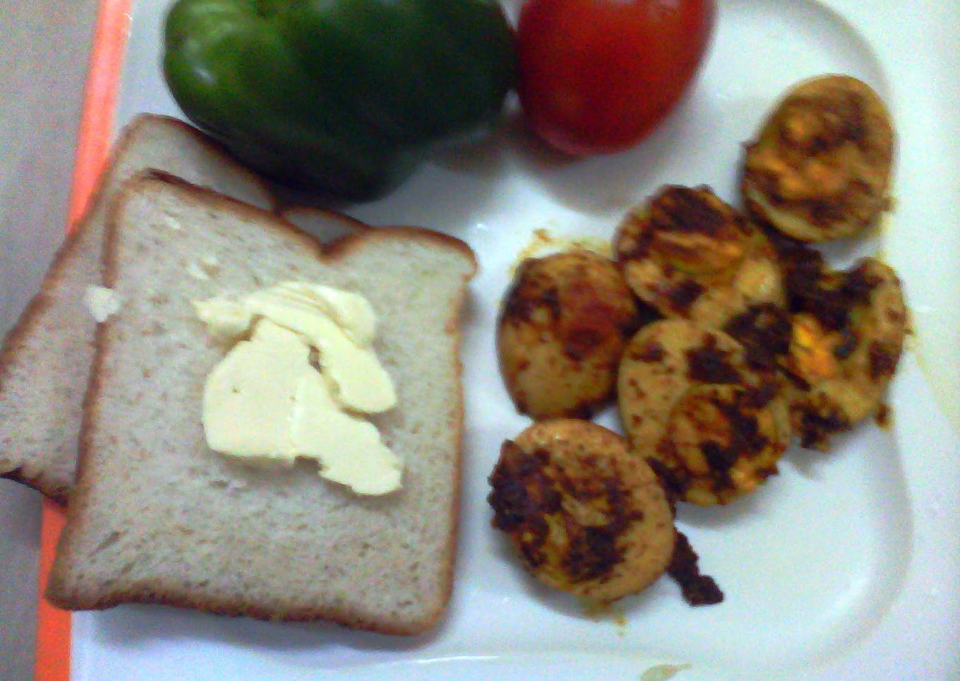 Fried Egg Masala