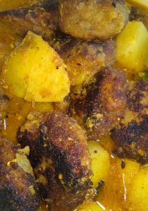 কাঁচা কলার কোপ্তা কারি রেসিপির প্রধান ছবি