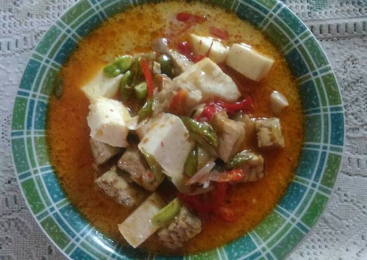Cara Gampang Membuat Sayur lombok santan cewer Anti Gagal