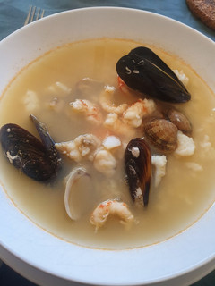 Una foto de Sopa de pescado