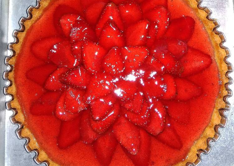 Bagaimana Membuat Strawberry Cheescake Tart, Sempurna