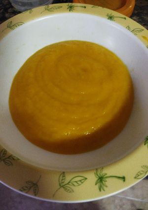 Una foto de Puré de rape con verduras para bebés