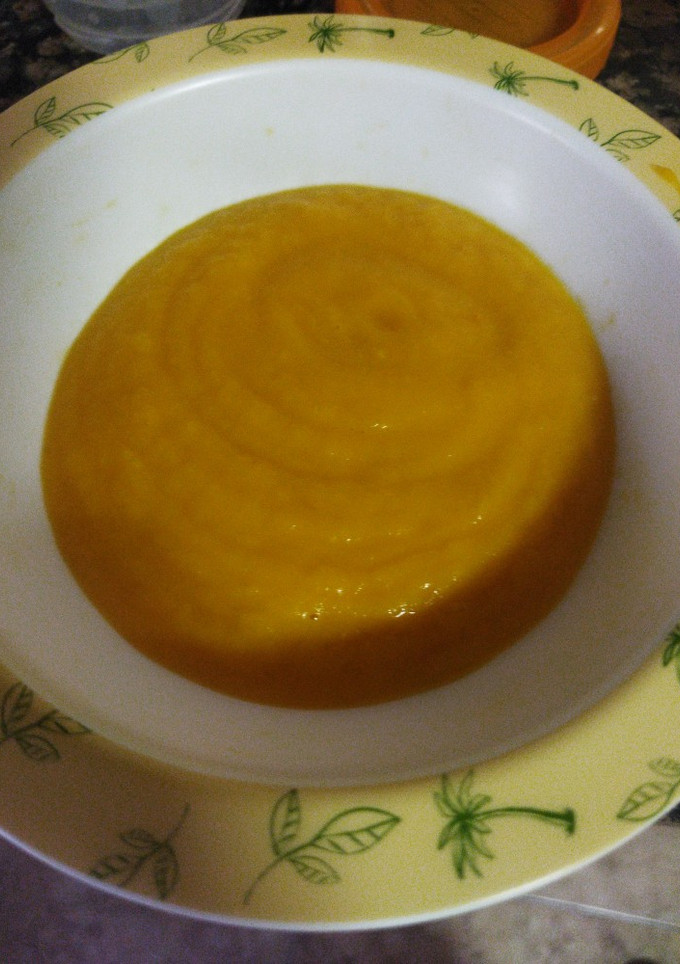 Una foto de Puré de rape con verduras para bebés