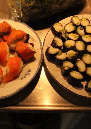 Una foto de Sushis también a la Racinguista