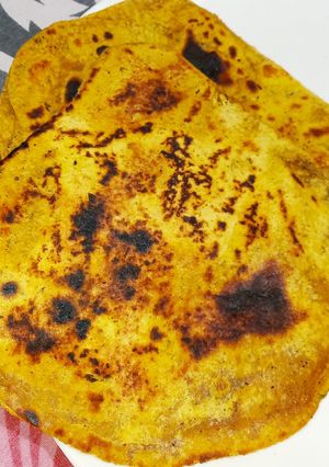 A picture of Masala paratha.