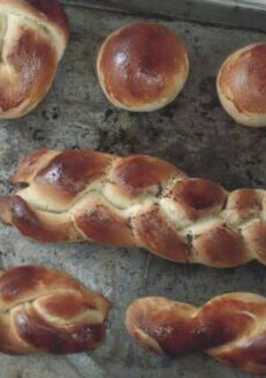 A picture of Today am going to prepare bread rolls for breakfast.