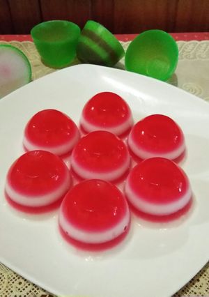 Foto resep Agar Merah Putih