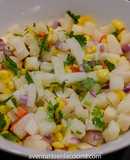 Ensalada de jícama y elote