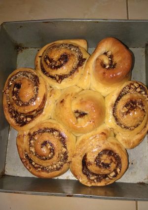 Foto resep Roti gulung coklat mede