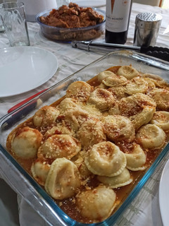 Una foto de Sorrentinos caseros