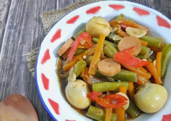 Resep Tumis Buncis Wortel Sosis Puyuh