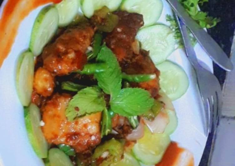Easiest Way to Make Perfect Chilli chicken