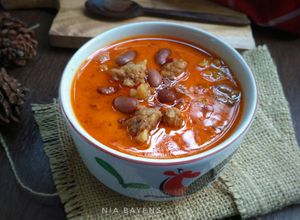 Foto resep Gulai daging kacang merah khas Sunda